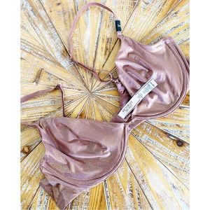 NWT Victoria’s Secret Bronze Lightly Lined Demi